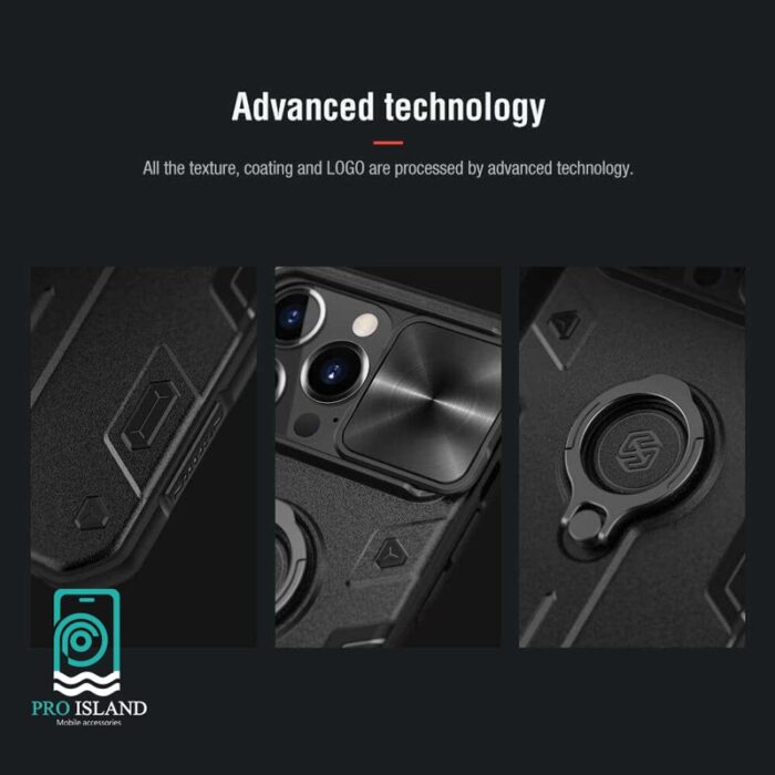 نیلکین مدل CamShield Armor مناسب برای گوشی موبایل اپل iPhone 13 Pro 3