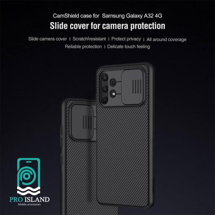 نیلکین مدل CamShield مناسب برای گوشی موبایل سامسونگ Galaxy A32 4G min 1