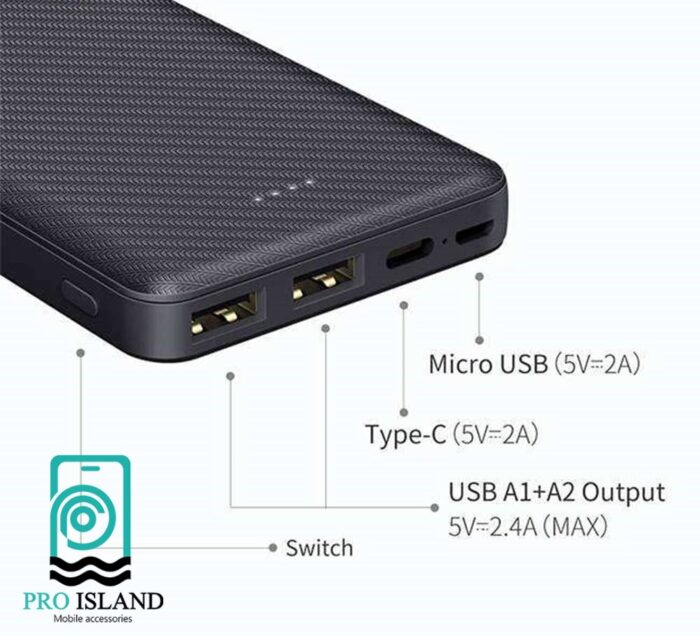 شارژر همراه مک دودو مدل MC_7350 ظرفیت 10000 میلی آمپر ساعت