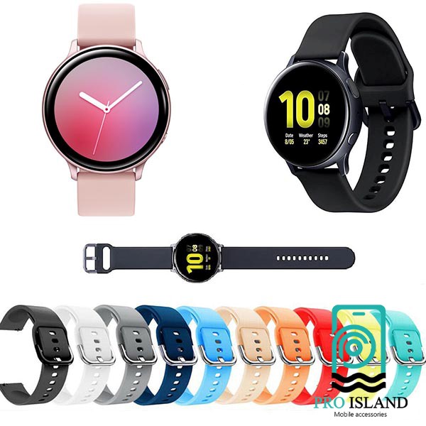 4Samsung Galaxy Watch Active 2 Silicone Band buy shop