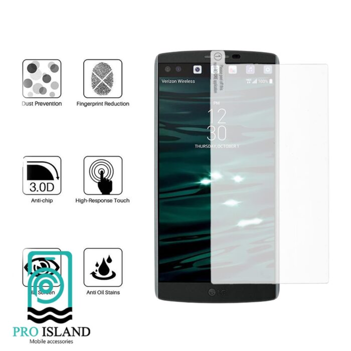 محافظ صفحه نمایش پرو ایسلند مدل FD مناسب برای گوشی موبایل ال جی V10 - 4