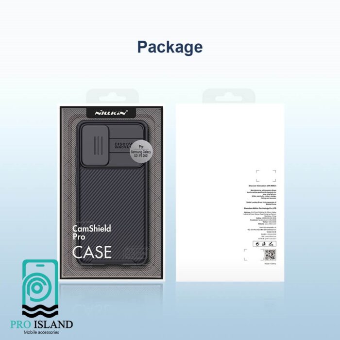 کاور نیلکین مدل Camshield Pro مناسب برای گوشی موبایل سامسونگ Galaxy S21 FE