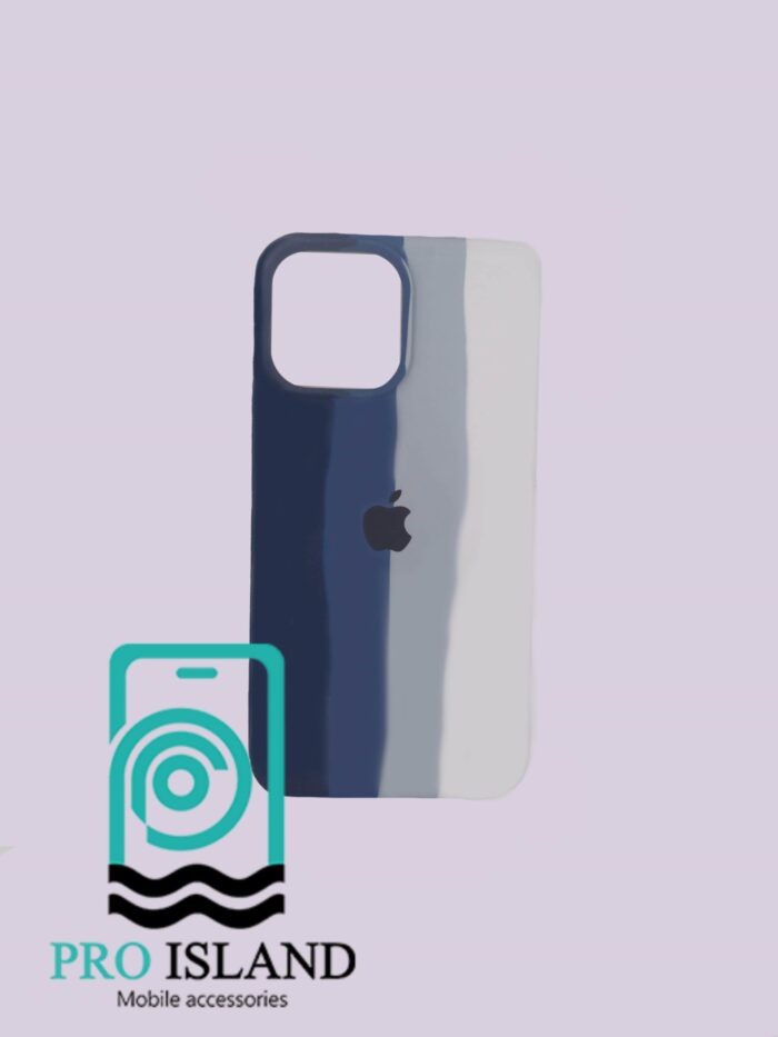 قاب محافظ سیلیکونی اپل آیفون iPhone 13 Pro طرح رنگین کمان - 13