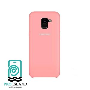 2Buy Samsung Silicone Case for Samsung Galaxy A8 Plus 2018 Pink 1 min