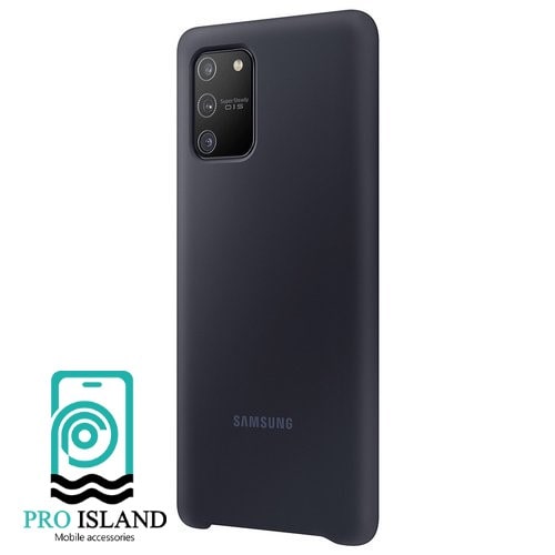 4eng pm Samsung Silicone Cover Flexible Gel Case for Samsung Galaxy S10 Lite black EF PG770TBEGEU 56855 3 min