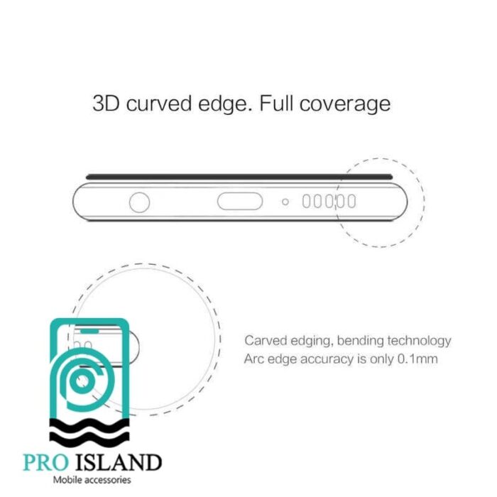 محافظ صفحه نمایش گرین مدل 3D-Curved مناسب برای گوشی موبایل سامسونگ Galaxy S9 Plus