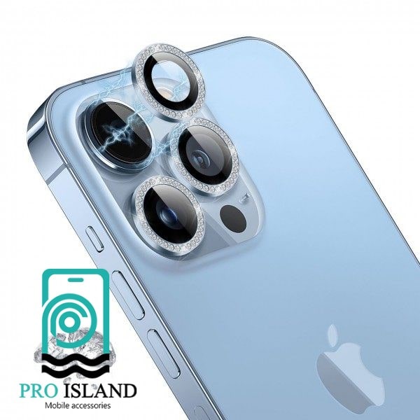 محافظ لنز دوربین گرین مدل Diamond مناسب برای گوشی موبایل اپل iPhone 13 Pro Max /iphone 13 Pro
