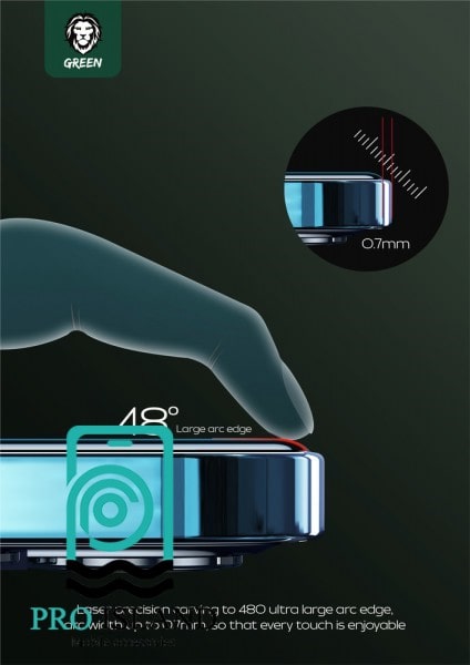 محافظ صفحه نمایش گرین مدل Steve مناسب برای گوشی موبایل اپل iPhone 11 Pro