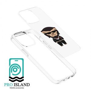 کاور شفاف برای گوشی موبایل آیفون iPhone 13 Pro مدل Green Lion Fashion Series