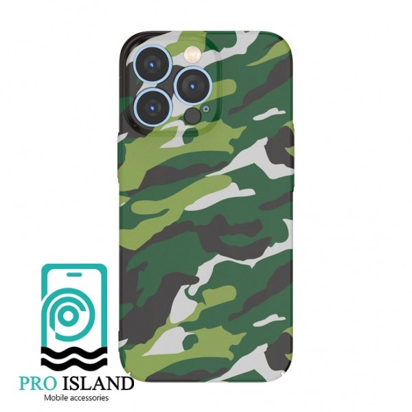 قاب چریکی گرین برای گوشی موبایل اپل iPhone 13 Pro Max مدل Pc Camouflage Case