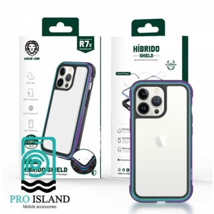 کاور گرین مدل Green Lion Hibrido Shield مناسب برای گوشی موبایل اپل iPhone 13 Pro