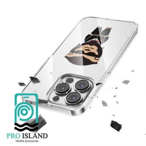 کاور شفاف برای گوشی موبایل آیفون iPhone 13 Pro مدل Green Lion Fashion Series