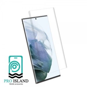 محافظ صفحه نمایش مدل Green 3D UV Glass برای گوشی موبایل سامسونگ Galaxy S22 ultra