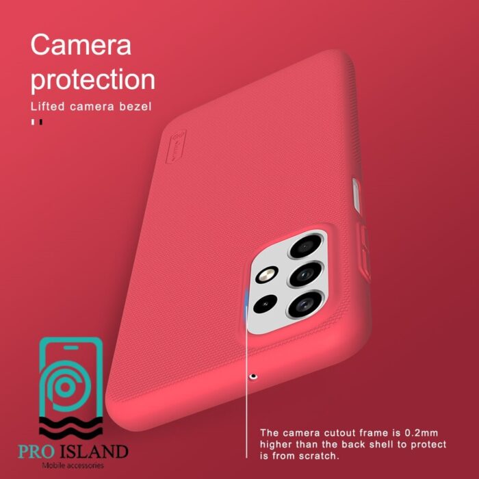 کاور نیلکین مدل Frosted Shield مناسب برای گوشی موبایل سامسونگ Galaxy A23 4G