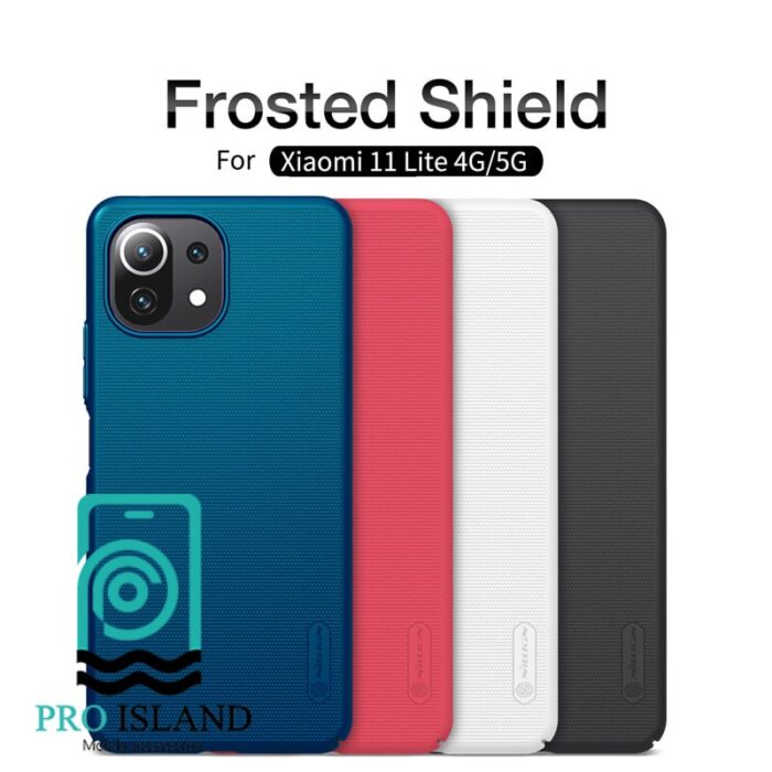 کاور نیلکین مدل Frosted Shield مناسب برای گوشی موبایل شیائومی Redmi mi 11 lite