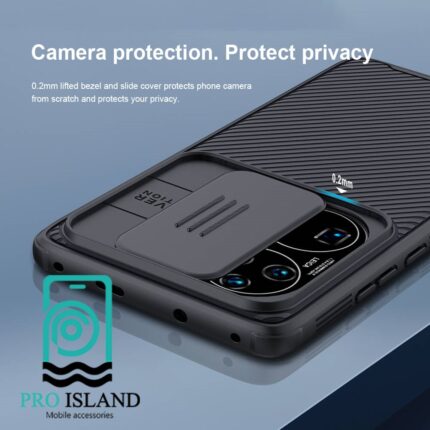 کاور نیلکین مدل CamShield pro مناسب برای گوشی موبایل هوآوی p50 pro