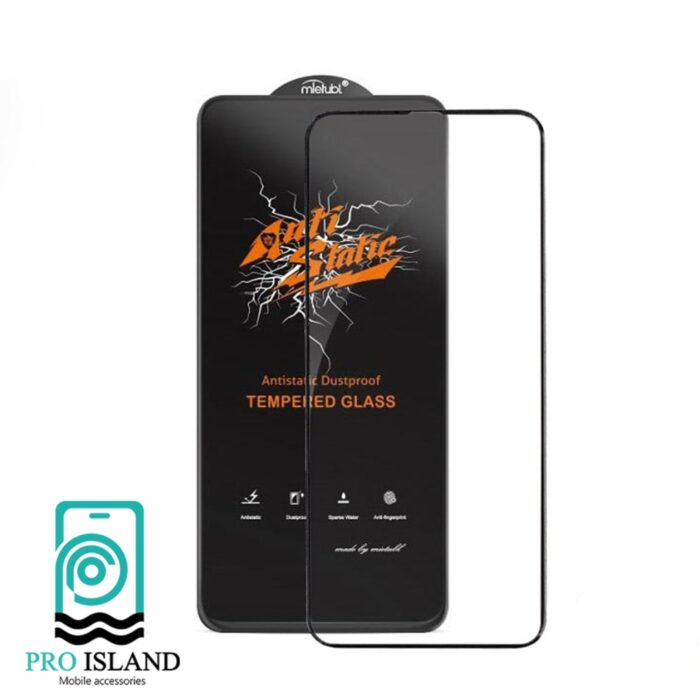 گلس تمام صفحه و فول چسب میتوبل مدل Anti static مناسب برای گوشی iphone 13 pro max