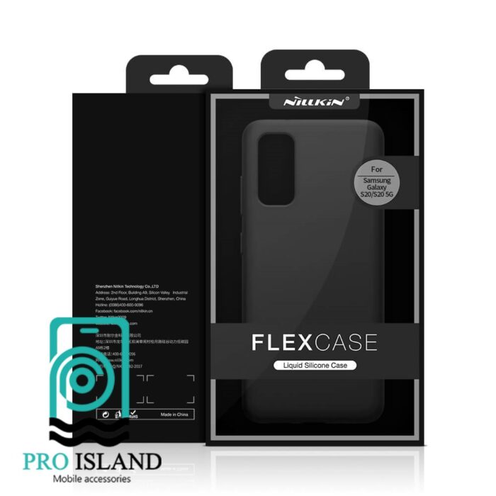 کاور نیلکین مدل Flex مناسب برای گوشی موبایل سامسونگ Galaxy S20