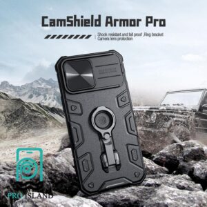 کاور نیلکین مدل CAMSHIELD ARMOR PRO MAGNETIC مناسب برای گوشی موبایل اپل IPHONE 13 PRO MAX