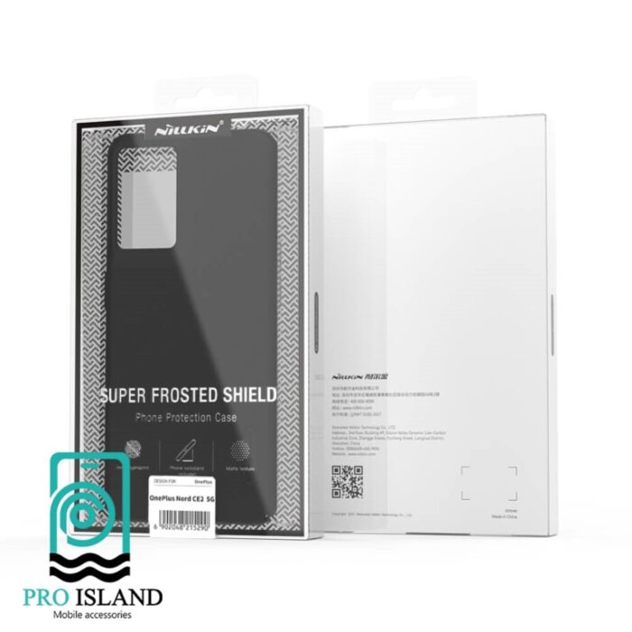 کاور نیلکین مدل Super Frosted Shield مناسب برای گوشی موبایل وان پلاس Nord CE 2