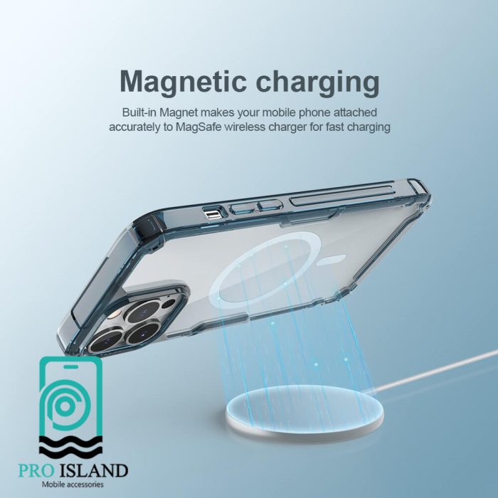 کاور نیلکین مدل NATURE TPU PRO Magnetic مناسب برای گوشی موبایل اپل IPHONE 14 MAX
