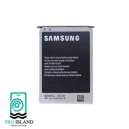 باتری سامسونگ مدل N7100 مناسب برای گوشی موبایل سامسونگ GALAXY NOTE 2 با ظرفیت 3100 میلی آمپر و گارانتی 3 ماهه