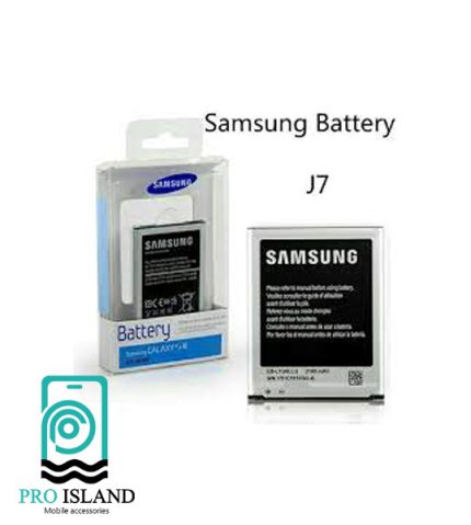 باتری سامسونگ مدل J700 مناسب برای گوشی موبایل سامسونگ GALAXY J7 2015 با ظرفیت 3500 میلی آمپر و گارانتی 3 ماهه