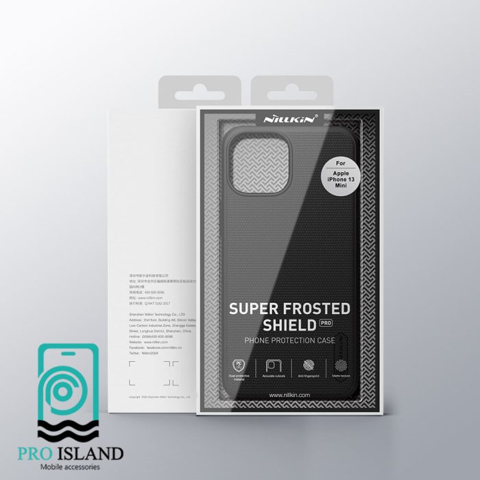 قاب نیلکین مدل frosted shield pro مناسب گوشی آیفون iphone 13 mini
