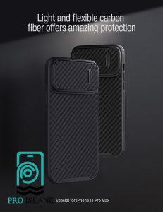 قاب نیلکین مدل fiber S برای گوشی iphone 14 pro max