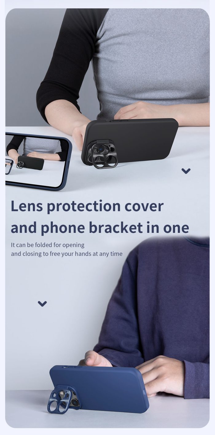 قاب نیلکین مدل Lens Wing برای iphone 14 pro max
