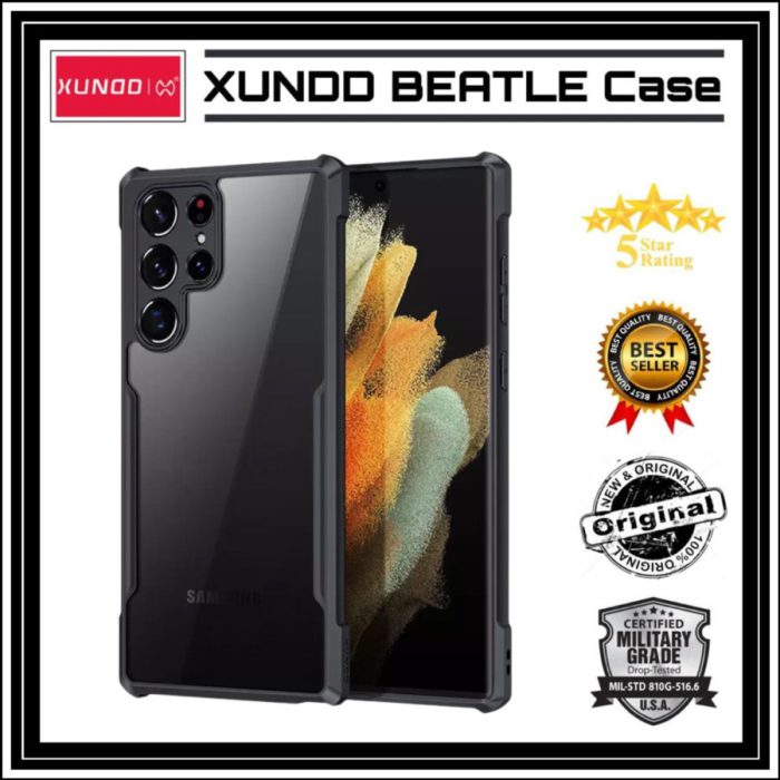 قاب شفاف XUNDD مدل Beatle برای گوشی Sam S22 Ultra
