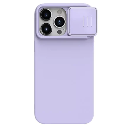 قاب نیلکین مدل cam silky گوشی iphone 15 pro max